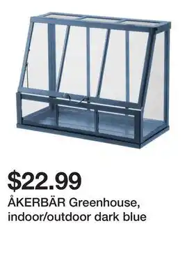 Ikea ÅKERBÄR Greenhouse, indoor/outdoor dark blue offer