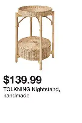 Ikea TOLKNING Nightstand, handmade offer