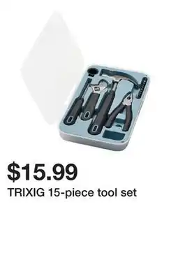 Ikea TRIXIG 15-piece tool set offer