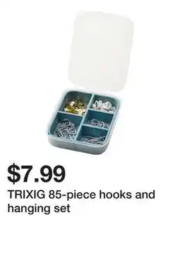 Ikea TRIXIG 85-piece hooks and hanging set offer