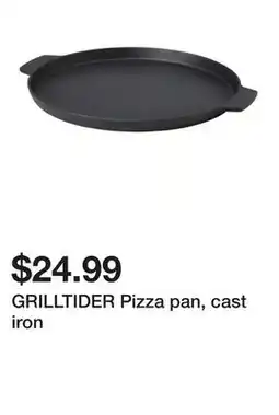 Ikea GRILLTIDER Pizza pan, cast iron offer