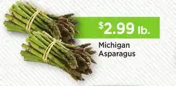 Heinen's Michigan Asparagus offer