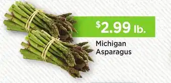 Heinen's Michigan Asparagus offer