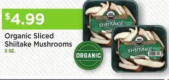 Heinen's Organic Sliced Shiitake Mushrooms offer