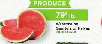 Heinen's Watermelon Quarters or Halves offer