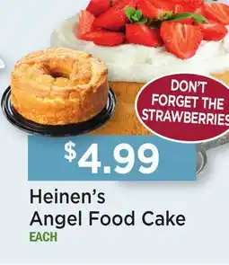 Heinen's Heinen's Angel Food Cake offer