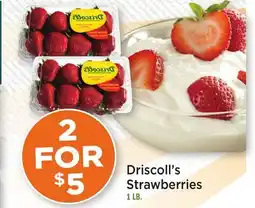 Heinen's Driscoll's Strawberries offer