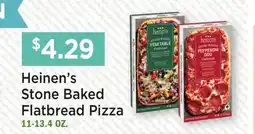 Heinen's Heinen's Stone Baked Flatbread Pizza offer