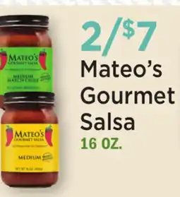 Heinen's Mateo's Gourmet Salsa offer