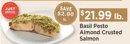 Heinen's Almond Crusted Salmon offer