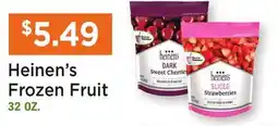 Heinen's Heinen's Frozen Fruit offer