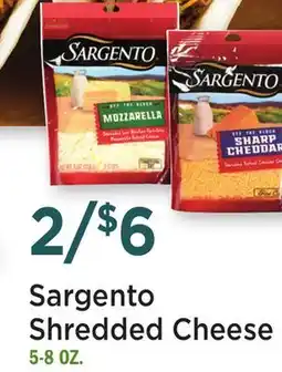 Heinen's Sargento Shredded Cheese offer