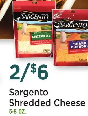 Heinen's Sargento Shredded Cheese offer