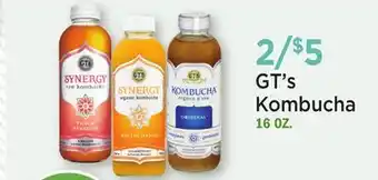 Heinen's GT's Kombucha offer