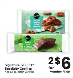 Albertsons Signature SELECT Specialty Cookies - 7 to 13 - oz, select varieties offer