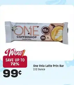 Grocery Outlet Vnla Latte Prtn Bar offer