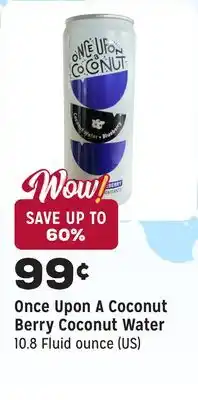 Grocery Outlet Berry Coconut Water offer
