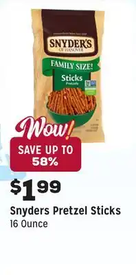 Grocery Outlet Pretzel Sticks offer