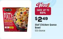 Grocery Outlet Chicken Queso Bowl offer