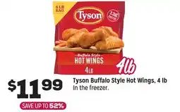 Grocery Outlet Tyson Buffalo Style Hot Wings, 4 lb offer
