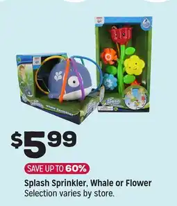 Grocery Outlet Splash Sprinkler, Whale or Flower offer