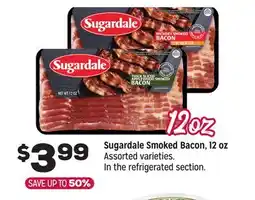 Grocery Outlet Sugardale Smoked Bacon offer