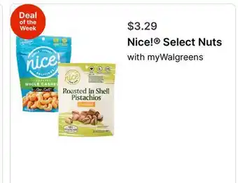 Walgreens Nice! Select Nuts offer