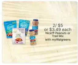 Walgreens Peanuts or Trail Mix offer
