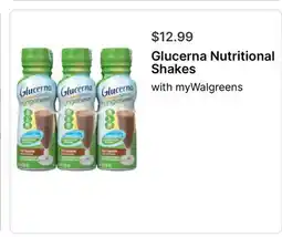 Walgreens Glucerna Nutritional Shakes offer