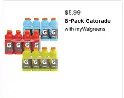 Walgreens 8-Pack Gatorade offer