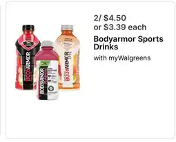 Walgreens Bodyarmor Sports Drinks offer
