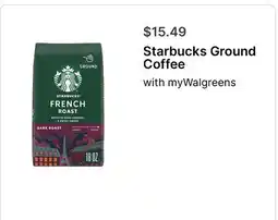 Walgreens Starbucks Ground Coffee offer