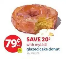 Lidl Glazed cake donut offer