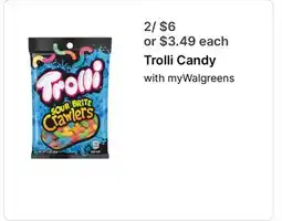 Walgreens Trolli Candy offer