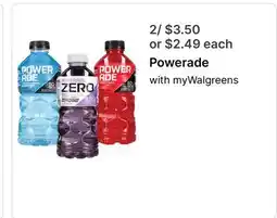 Walgreens Powerade offer