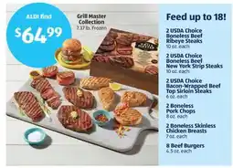 Aldi Grill Master Collection offer