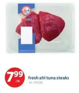 Lidl Fresh ahi tuna steaks offer