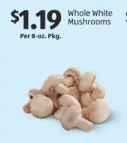 Aldi Whole White Mushrooms offer