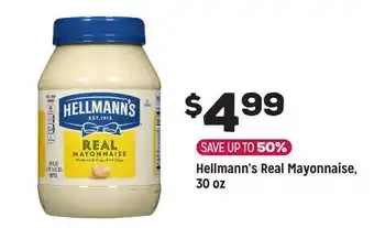 Grocery Outlet Hellmann's Real Mayonnaise offer
