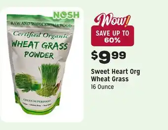Grocery Outlet Org Wheat Grass offer