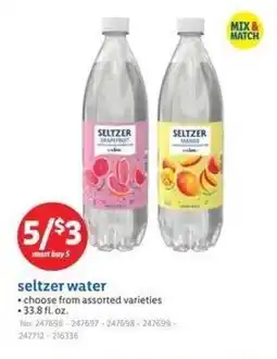 Lidl Seltzer water offer