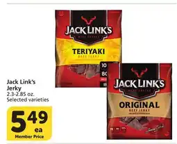 Vons Jack Link's Jerky offer