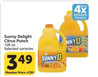 Vons Sunny Delight Citrus Punch offer