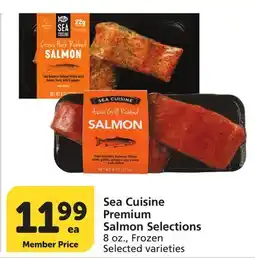 Vons Sea Cuisine Premium Salmon Selections offer