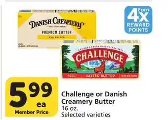 Vons Challenge or Danish Creamery Butter offer
