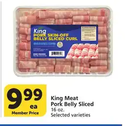 Vons King Meat Pork Belly Sliced offer