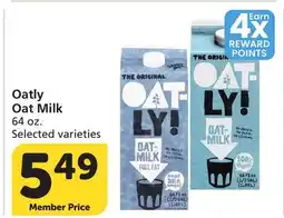 Vons Oatly Oat Milk offer