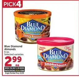Vons Blue Diamond Almonds offer