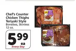 Vons Chef's Counter Chicken Thighs offer