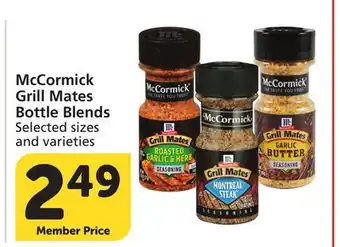 Vons McCormick Grill Mates Bottle Blends offer